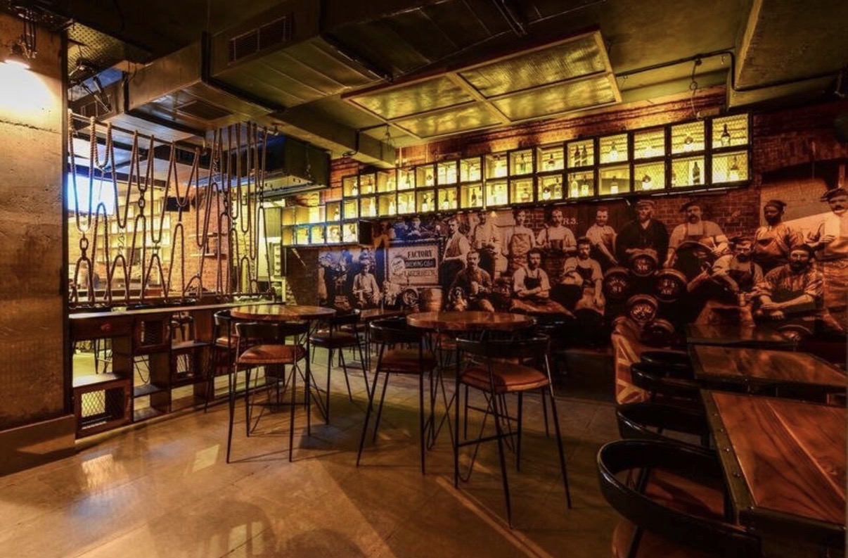 Factory by sutra interior